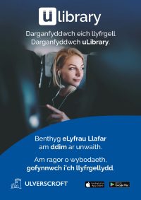 Discover your library, Discover uLibrary Poster – Welsh Version